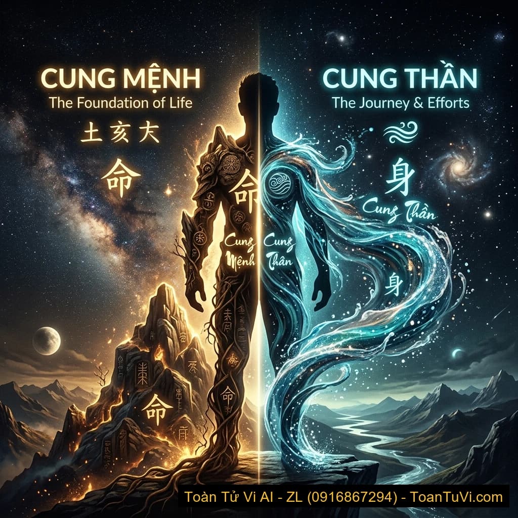Cung Mệnh Và Cung Thân: Sự Khác Biệt Và Cách Xem Chuẩn Xác