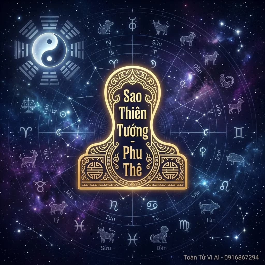 Sao Thiên Tướng Cung Phu Thê: Gìn Giữ Nề Nếp Và Đoan Trang Gia Đạo