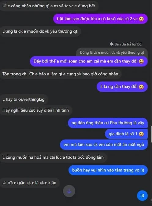 Phản hồi Tử Vi cải vận Zalo