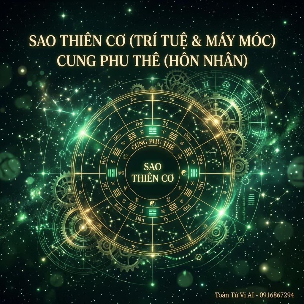 Sao Thiên Cơ Cung Phu Thê: Hóa Giải Lo Nghĩ Và Biến Động Hôn Nhân
